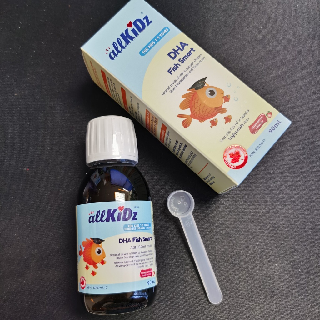 [DG0329] allKiDz 婴幼儿脑黄金DHA深海鱼油90ml*2 2瓶装