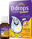 [DG0302] Ddrops儿童维生素D3滴剂600IU 紫瓶 180滴