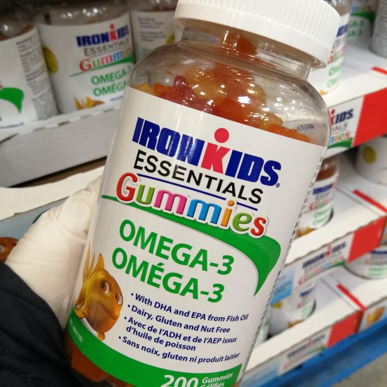 [DG0003] Ironkids 小铁人Omega-3儿童鱼油DHA200粒