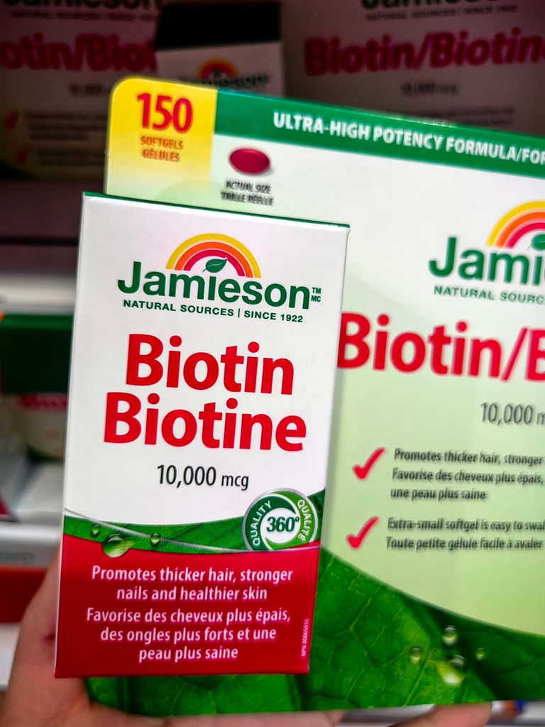 [DG0217] Jamieson 健美生 Biotin10000mcg 生物素 维生素H 120粒