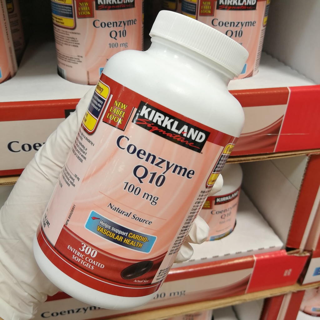 [DG0230] KIRKLAND 柯克兰 辅酶Q10软胶囊100mg 300粒*2 2瓶装