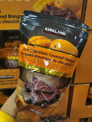 [DG0236] Kirkland   芒果黑巧560g