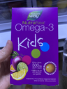 [DG0390] NutraSea Omega-3 Kids Tropical Citrus Flavour 欧米伽-3 鱼油软糖2*30粒