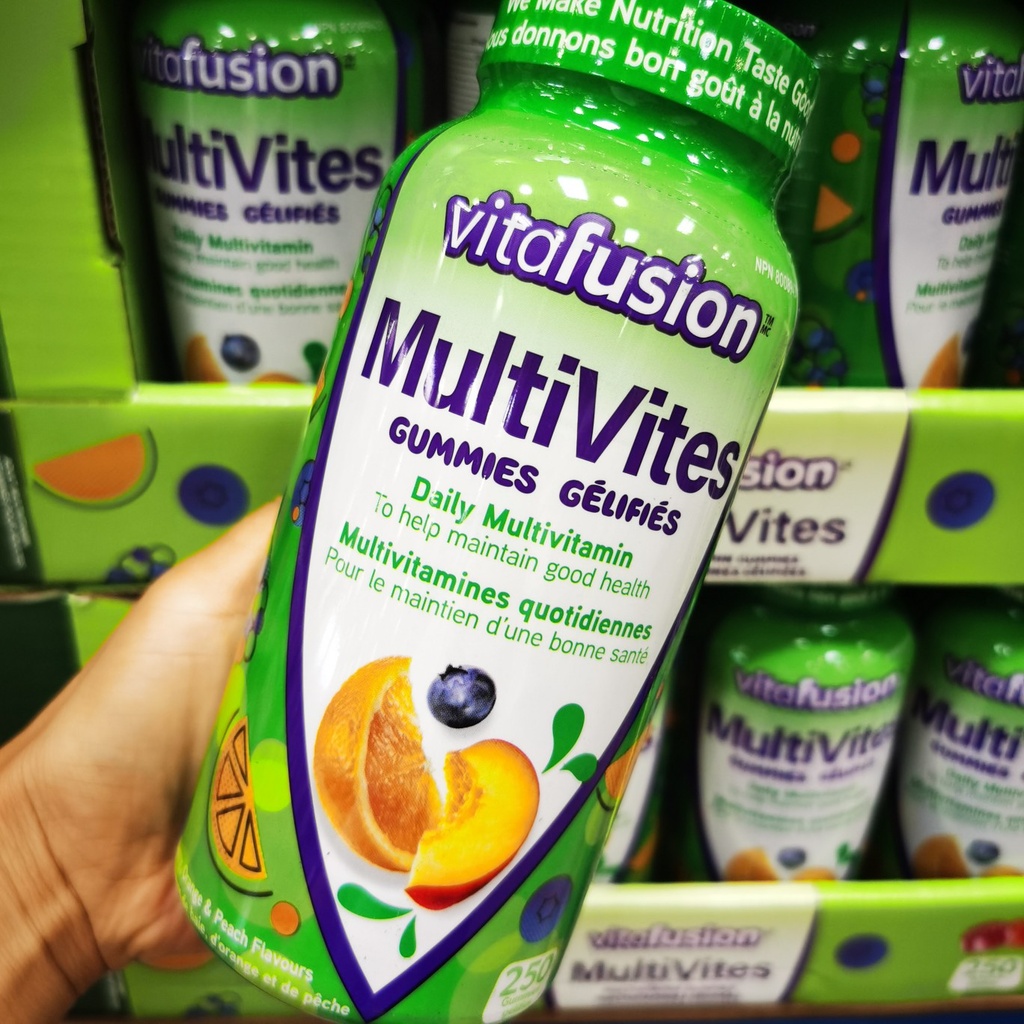 [DG0233] Vitafusion多种维生素软糖250粒