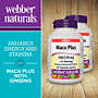 Webber Naturals玛卡Maca人参精华胶囊140粒*2瓶