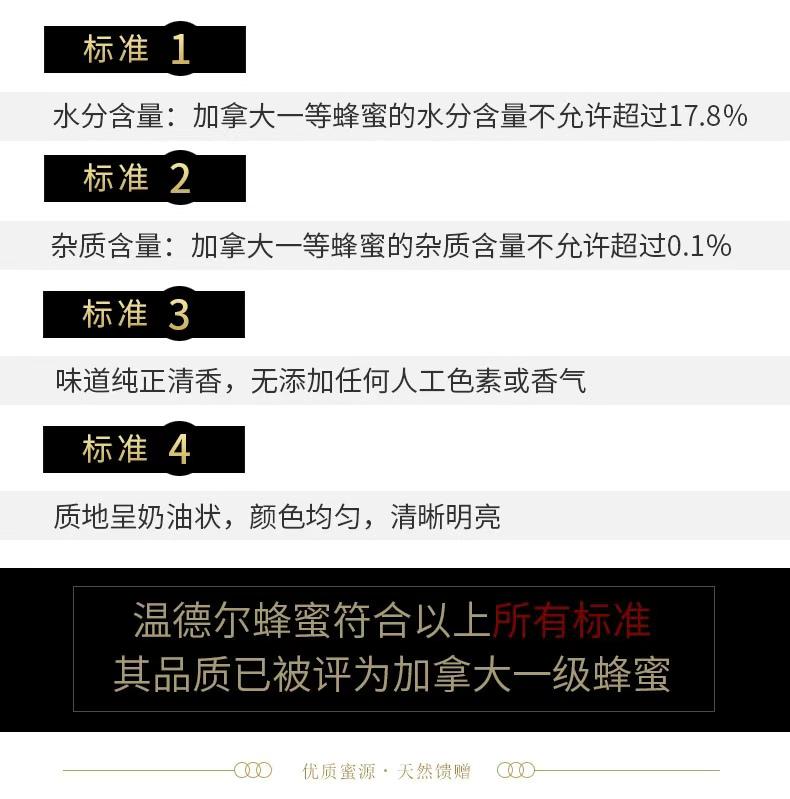Wendell温德尔庄园纯天然白蜜1kg